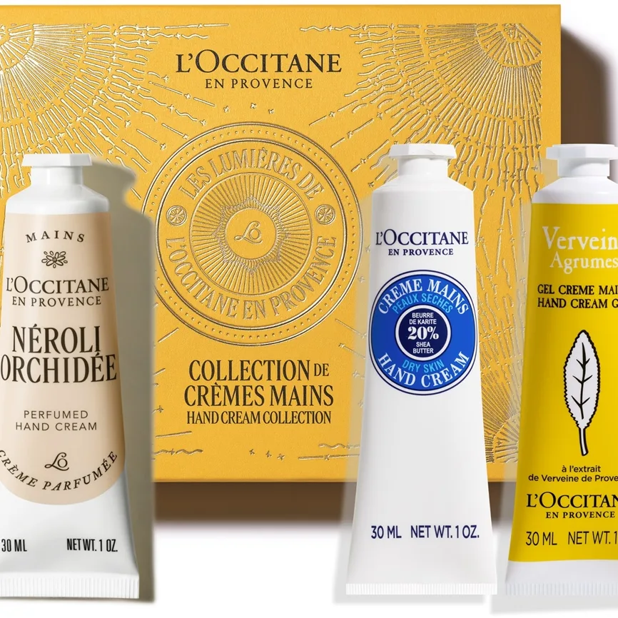 L’Occitane Hand Cream Trio Presentförpackning