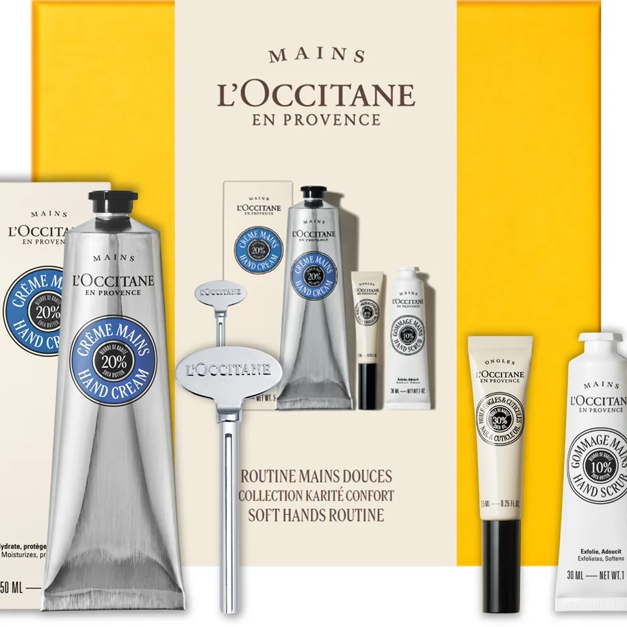 L’Occitane Karité Confort Soft Hands Routine lahjasetti