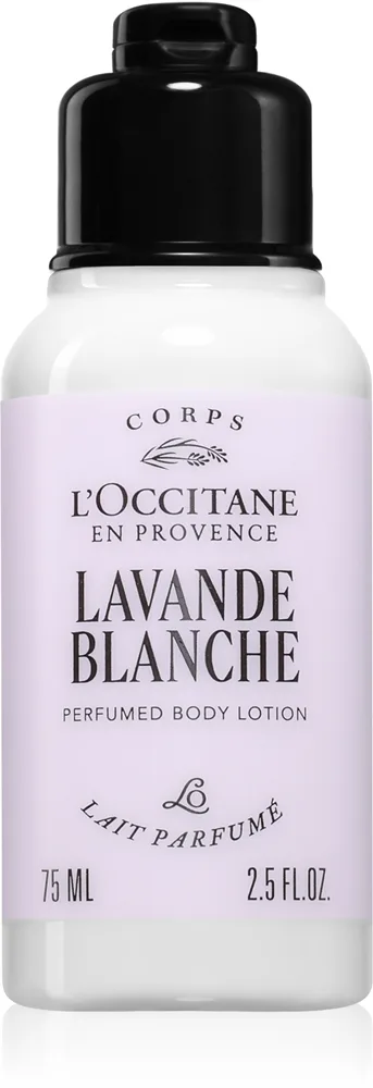 L’Occitane Lavande Blanche Perfumed Body Lotion Beroligende kropsmælk 75 ml
