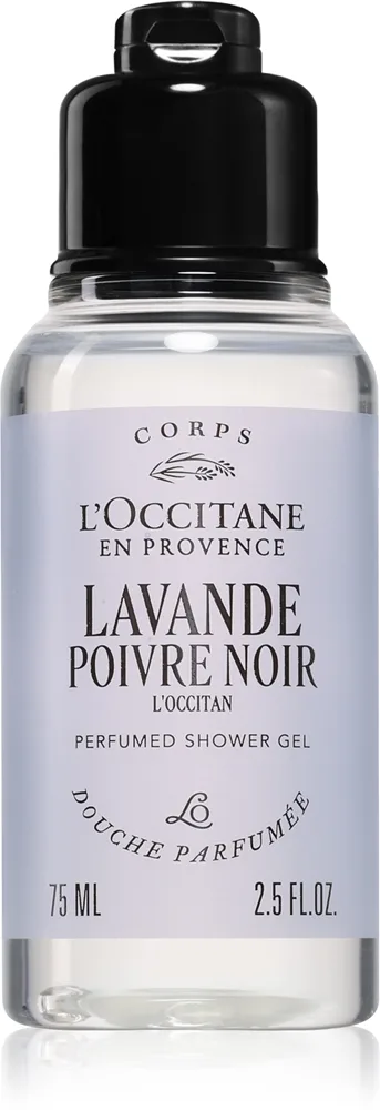 L’Occitane Lavande Poivre Noir Perfumed Shower Gel parfymerad duschgel 75 ml
