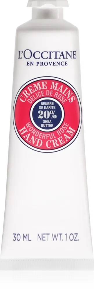 L’Occitane Shea Butter Wonderful Rose Hand Cream Handkräm Med doft av rosor 30 ml