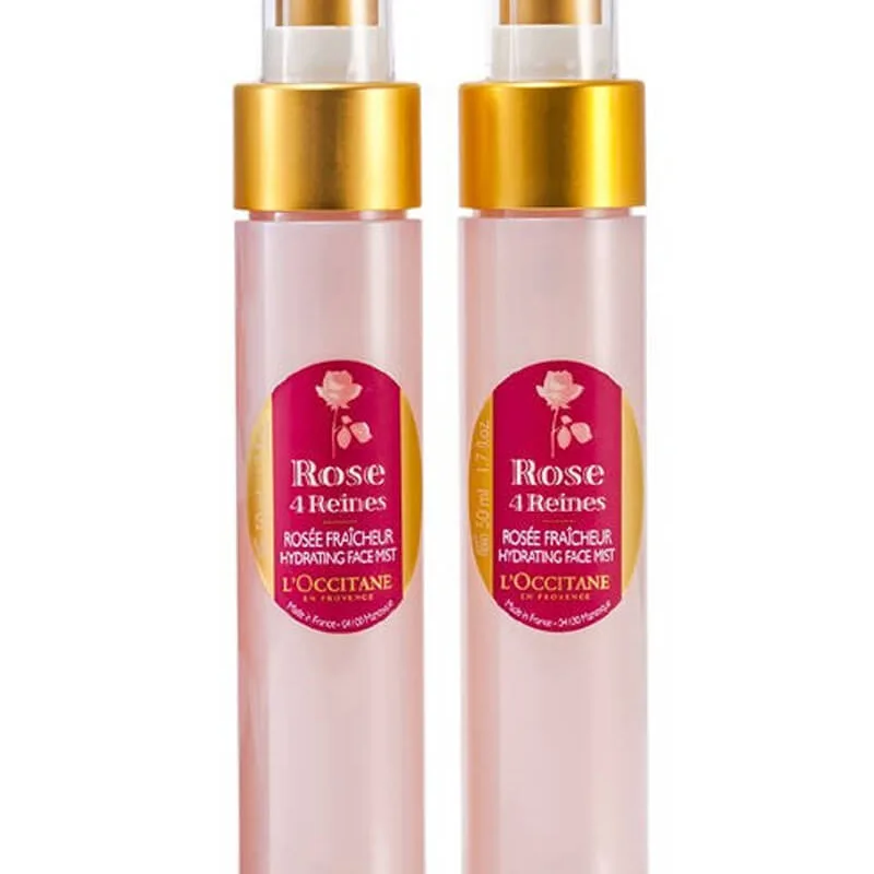 L'Occitane Rose Face Mist Duo 50 ml 2 stk.