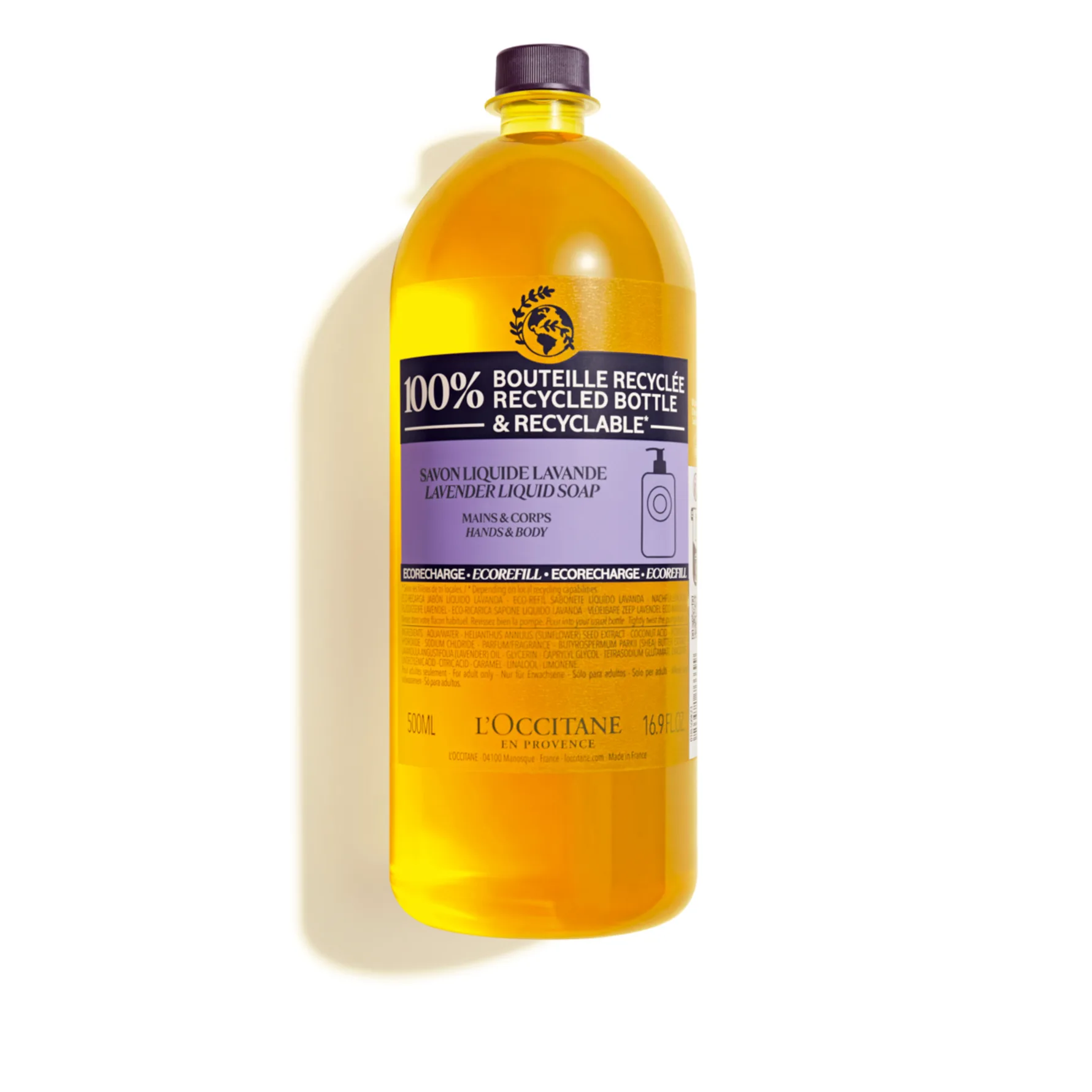 Shea Lavendel Eco Refill Liquid Soap 500 ml