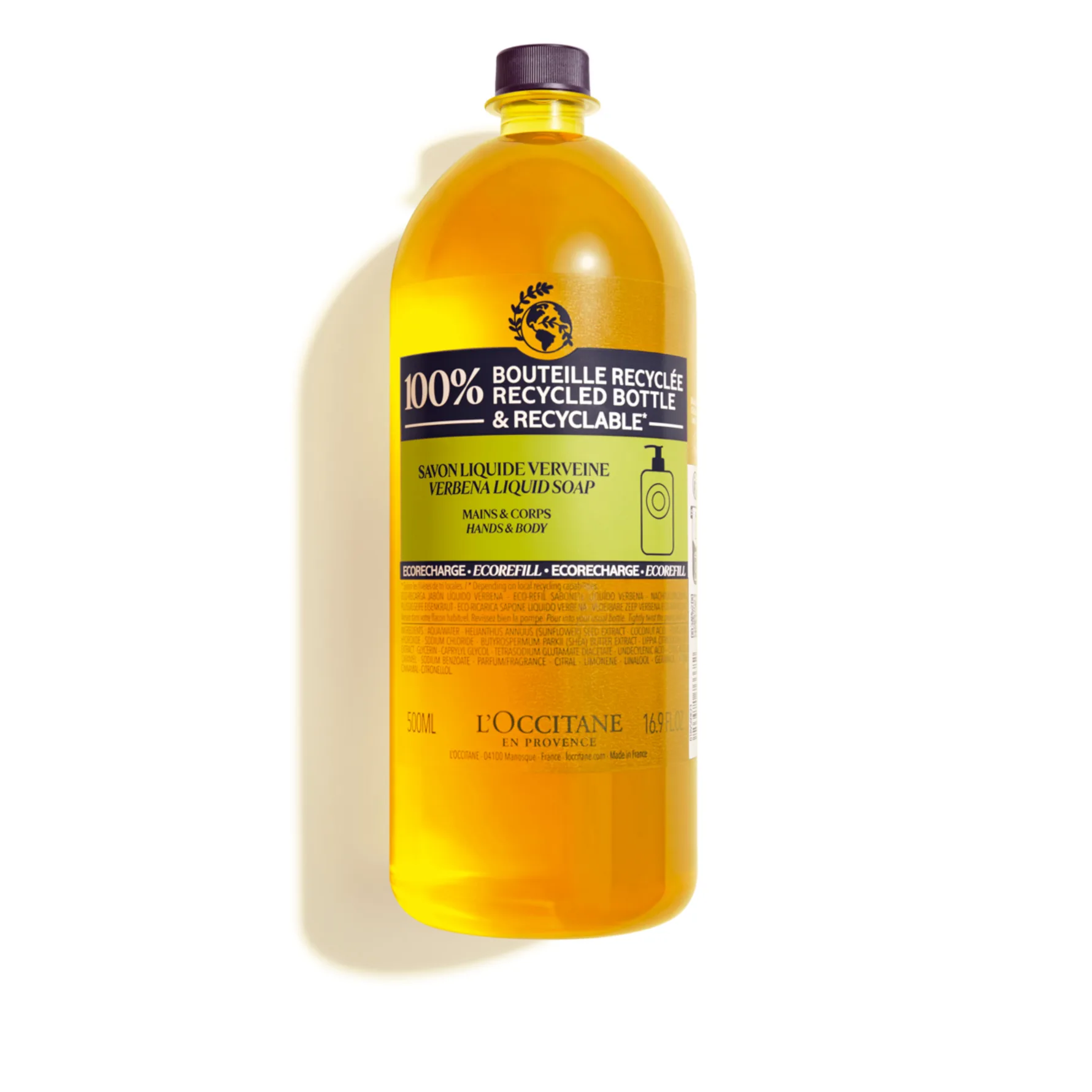 Shea Verbena Eco Refill Liquid Soap 500 ml