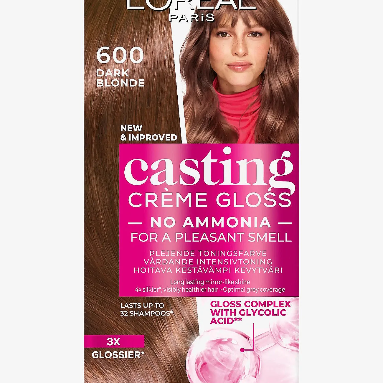 L'Oréal Paris L'oréal Paris Casting Creme Gloss 600 Dark Blonde - Nude - ONE SIZE