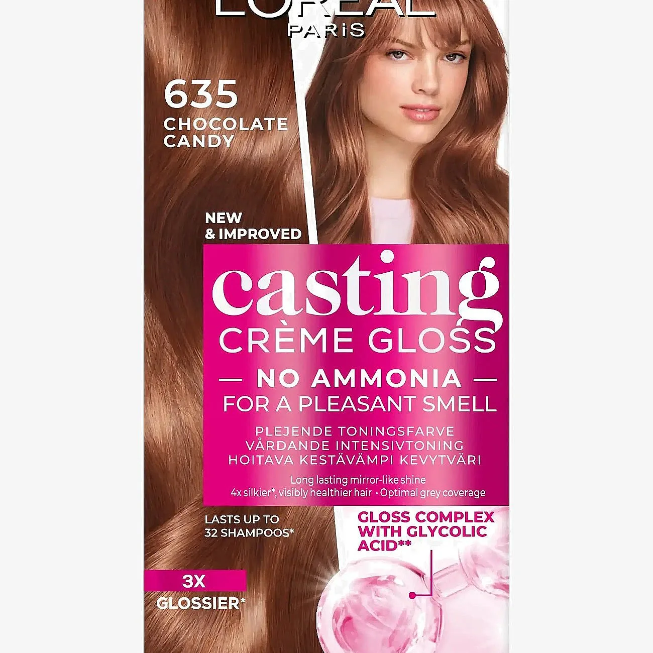L'Oréal Paris Casting Creme Gloss Chocolate Bonbon - 1 pcs