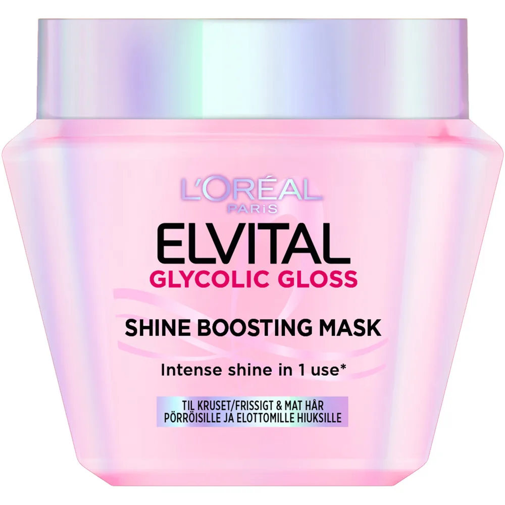 Elvital Glycolic Gloss Shine Boosting Mask, 300ml
