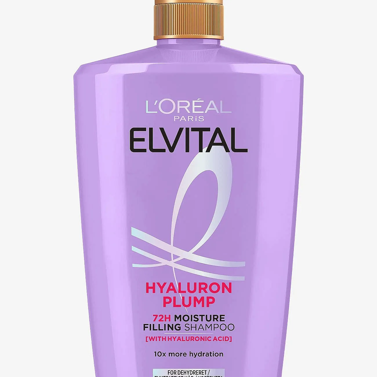 L'Oréal Paris L'oréal Paris Elvital Hyaluron Plump Shampoo For Dehydrated Hair 1000 Ml - Nude - 1000 ml