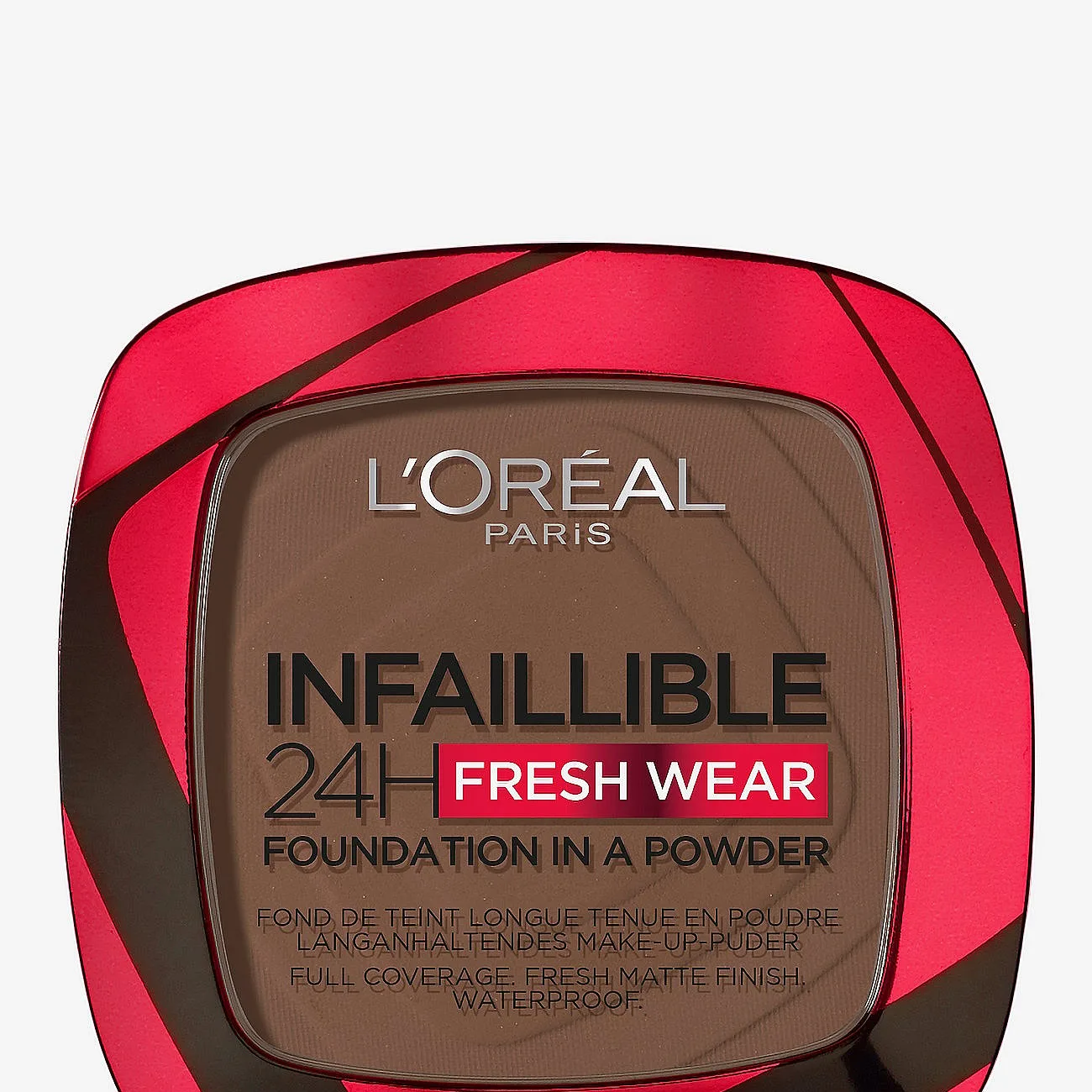 L'Oréal Paris Infaillible 24H Fresh Wear Foundation in a Powder 390 Ebony - 9 g
