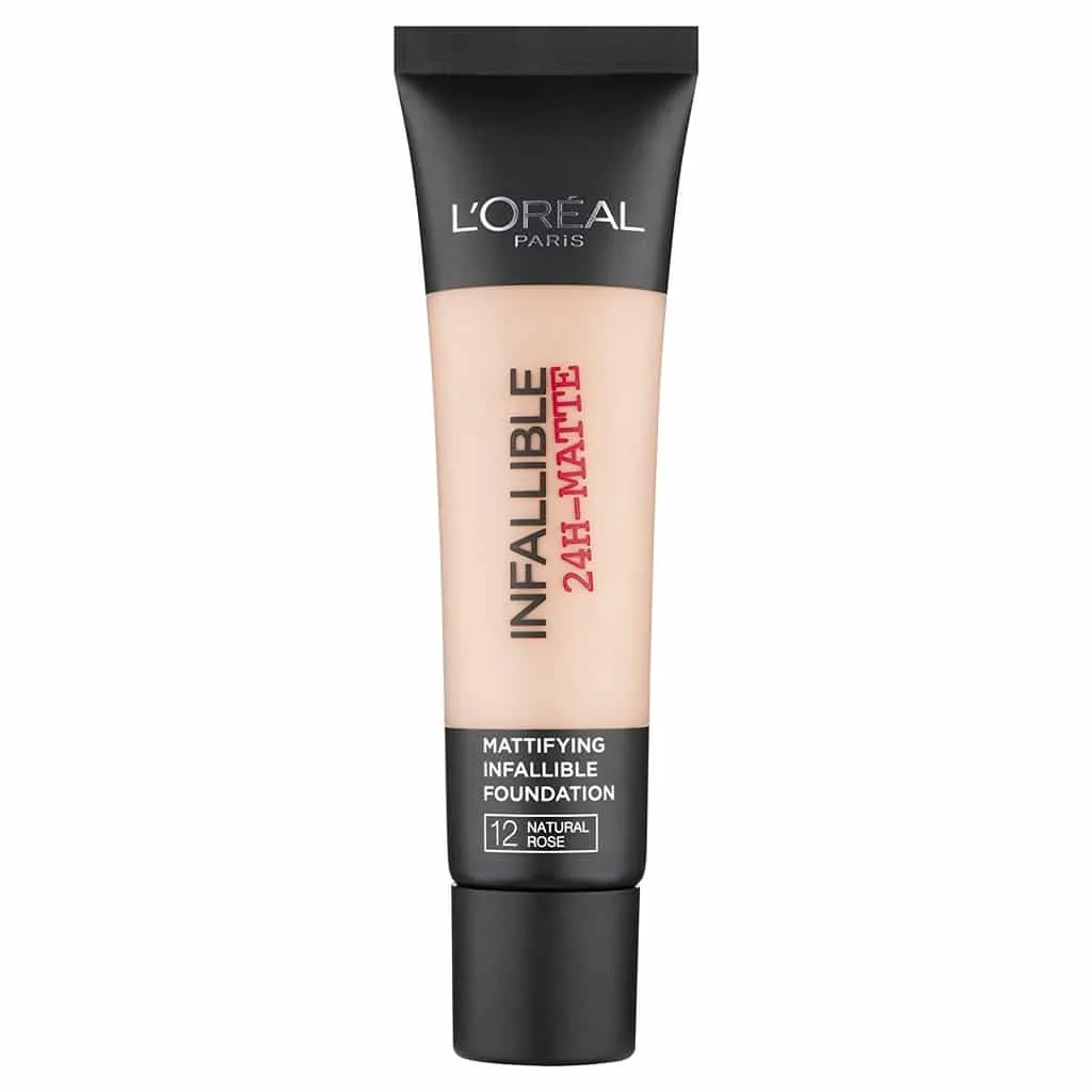 L'Oréal Infallible 24H Matte Foundation 12 Natural Rose 35ml