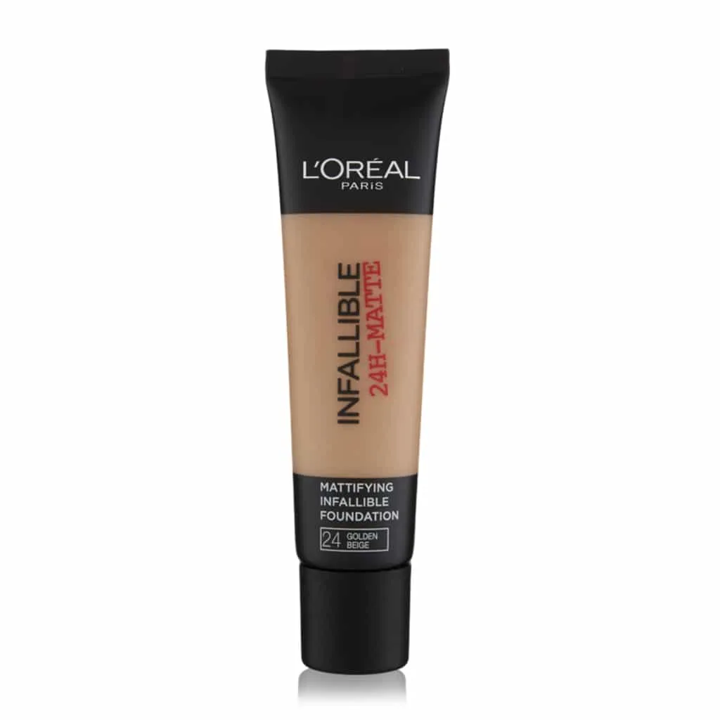 L'Oreal Infallible 24H Matte Foundation 24 Golden Beige 35ml