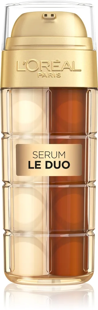 L’Oréal Paris Age Perfect Le Duo Serum To-faset foryngende serum Lysnende og udglattende effekt 30 ml