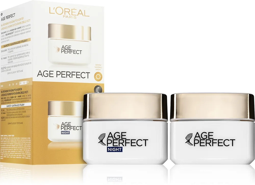 L’Oréal Paris Age Perfect Set med hudvård med effekt mot rynkor 2x50 ml