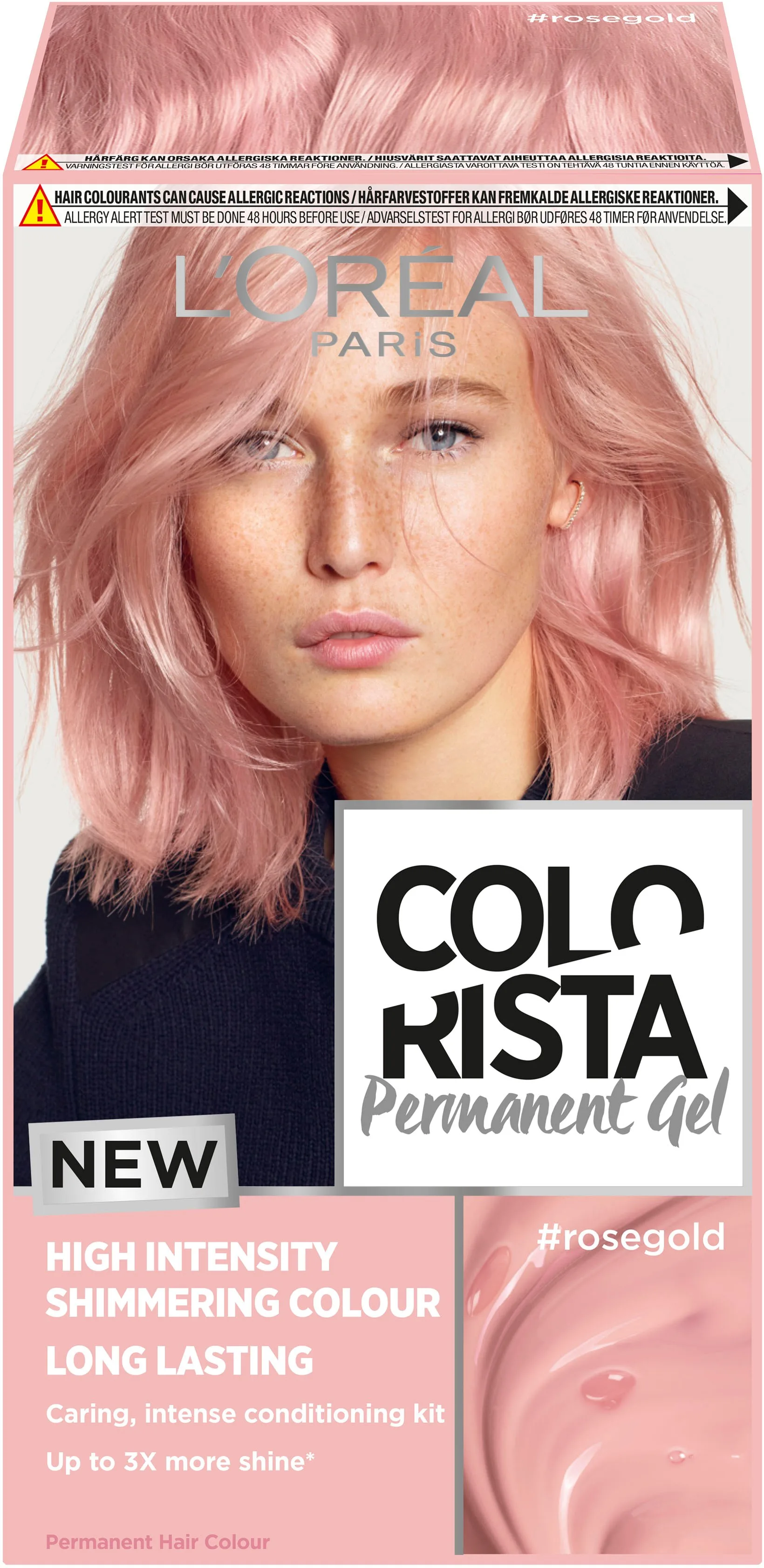 Loreal Paris Colorista Permanent Gel Rose Gold