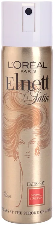 L’Oréal Paris Elnett Satin hiuslakka kiiltoa lisäävä 75 ml