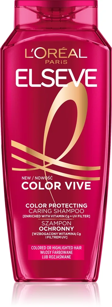 L’Oréal Paris Elseve Color-Vive shampoo värjätyille hiuksille 1000 ml