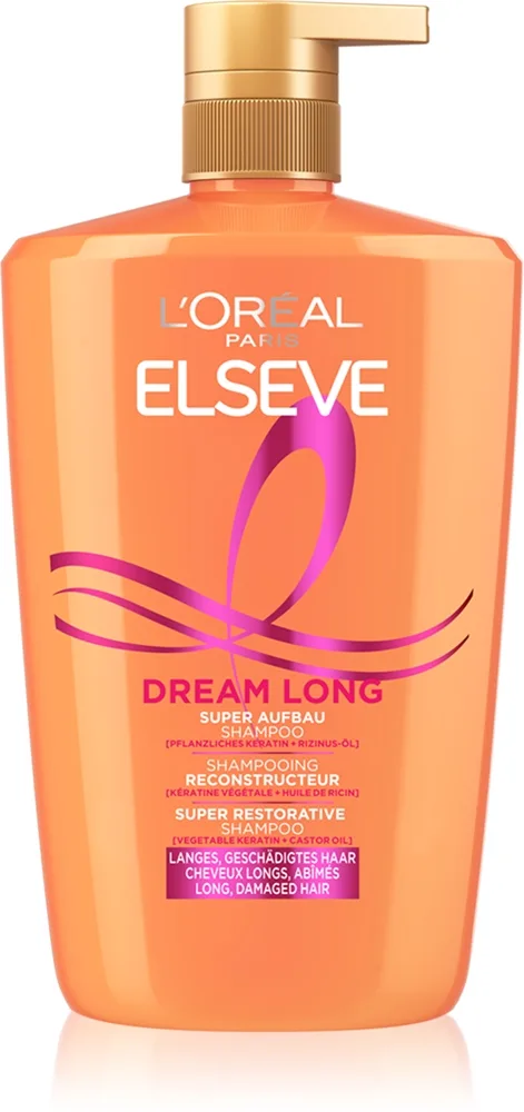 L’Oréal Paris Elseve Dream Long uudistava shampoo 1000 ml