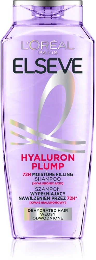 L’Oréal Paris Elseve Hyaluron Plump Fugtgivende shampoo med hyaluronsyre 250 ml