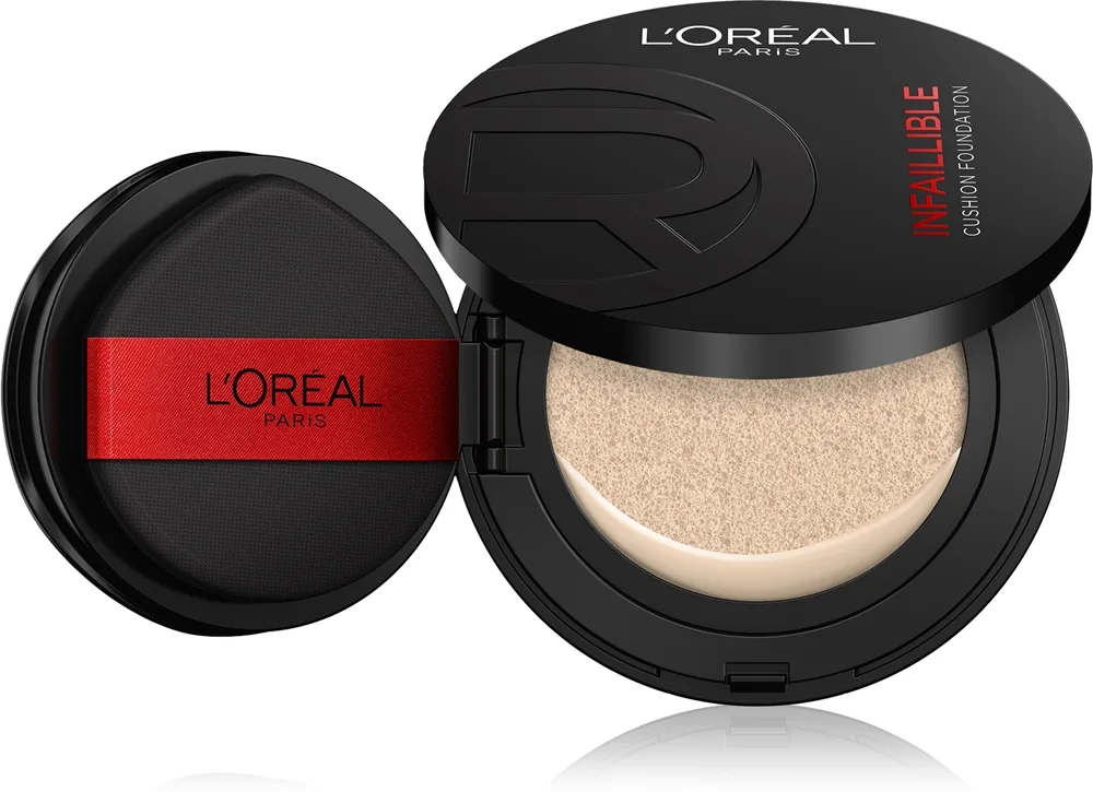 L’Oréal Paris Infaillible Cushion Foundation Langtidsholdbar kompakt foundation Skygge N50 11 g