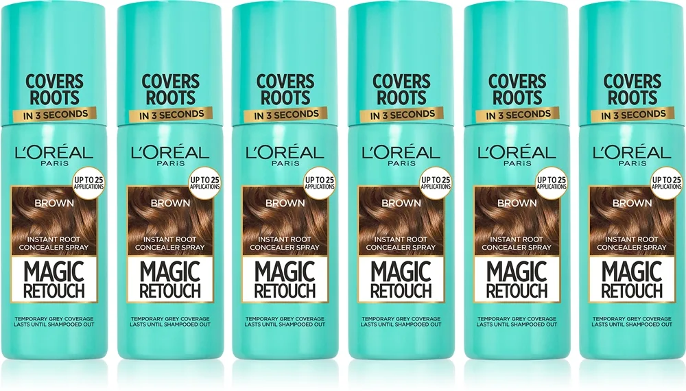 L’Oréal Paris Magic Retouch tyvisuihke sävy Brown