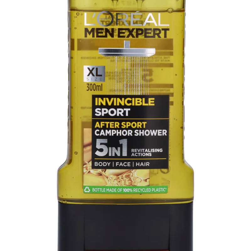 Loreal Men Expert After Sport Camphor Shower 5-In-1 300 ml