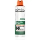 L’Oréal Paris Men Expert Clinical Ultra Antiperspirant Spray för män 150 ml