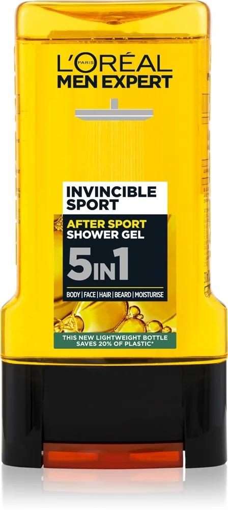 L’Oréal Paris Men Expert Invincible Sport Duschtvål 5-i-1 300 ml