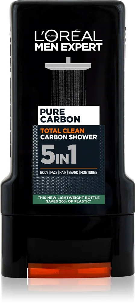 L’Oréal Paris Men Expert Pure Carbon Duschtvål 5-i-1 300 ml