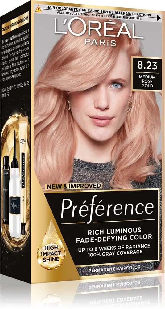 L’Oréal Paris Préférence Hårfärg Skugga P12 Seoul 1 st.