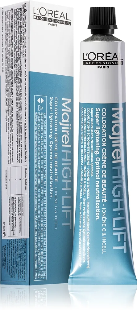 L’Oréal Professionnel Majirel High Lift kestohiusväri sävy HL Ash+ 50 ml