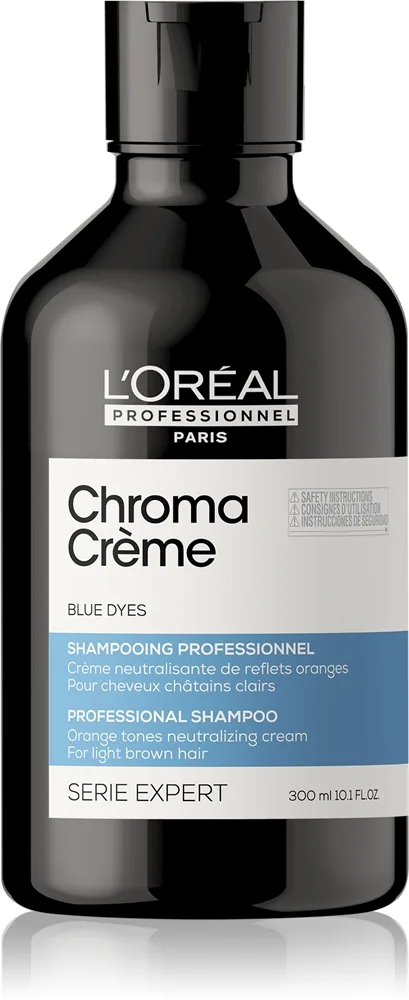 L’Oréal Professionnel Serie Expert Chroma Crème Schampo neutraliserar mässingstoner 300 ml