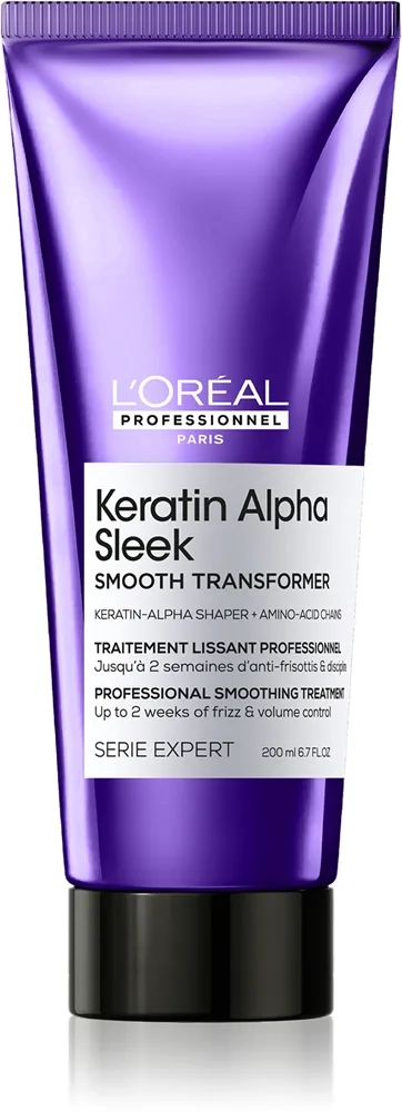 L'Oréal Professionnel Paris Keratin Alpha Sleek Smooth Transformer Treatment Hiushoito