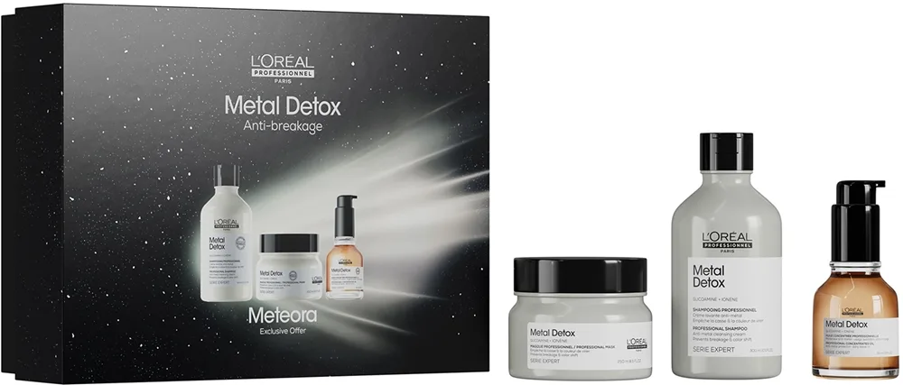 L’Oréal Professionnel Metal Detox Set 300 ml 3 stk.