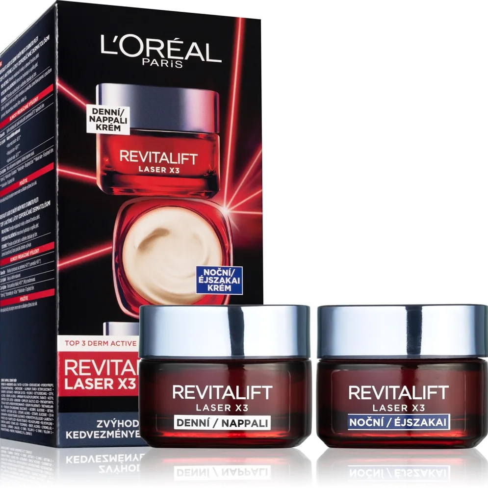 L’Oréal Paris Revitalift Laser Set med effekt mot åldrande