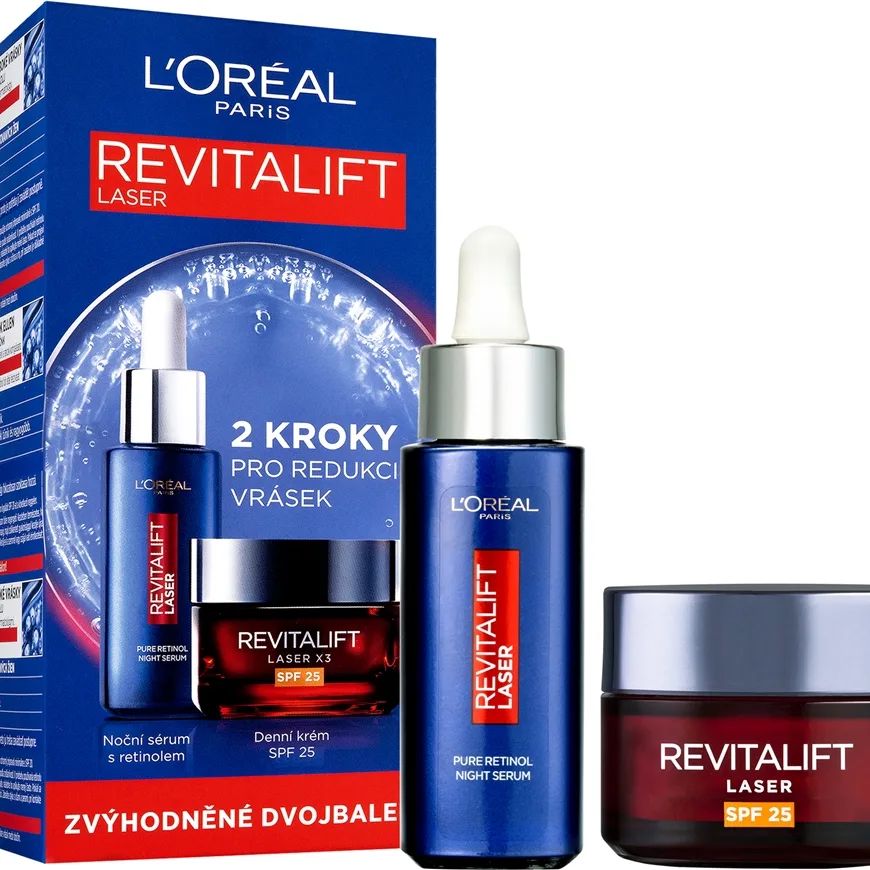 L’Oréal Paris Revitalift Laser Set med effekt mot rynkor