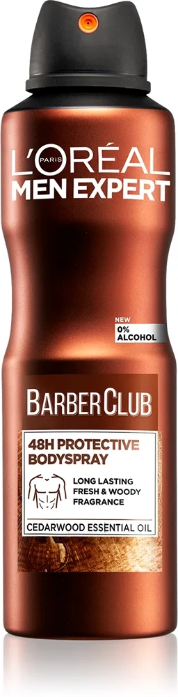 L'Oréal Paris Men Expert Barber Club 48H Protective Bodyspray 150 ml