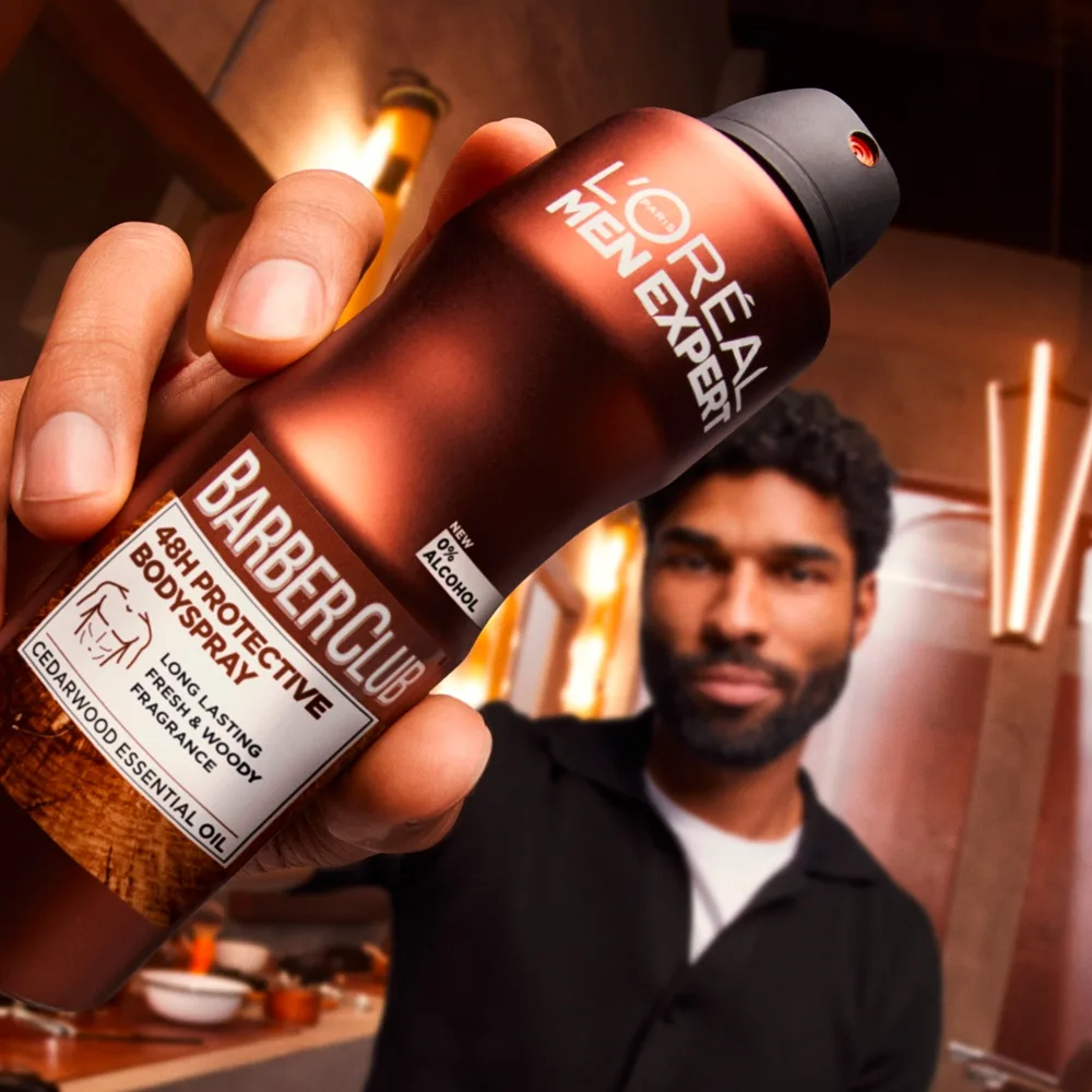 L'Oréal Paris Men Expert Barber Club 48H Protective Bodyspray 150 ml