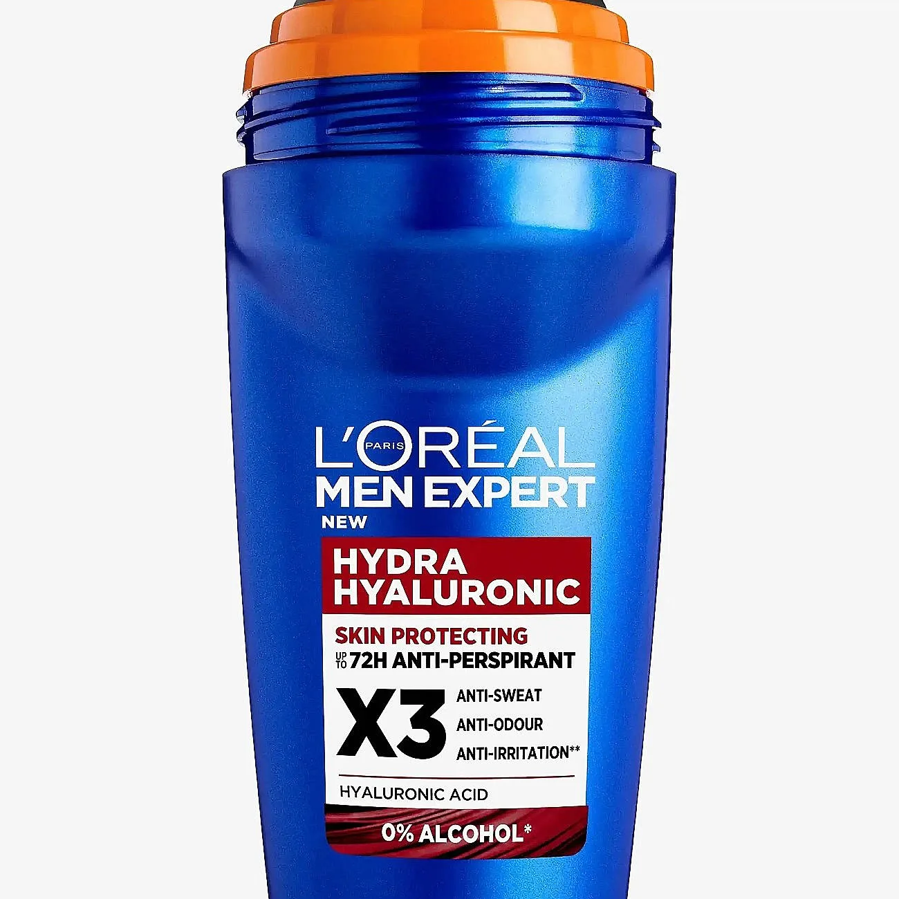 L'Oréal Paris L'oréal Paris Men Expert Hydra Hyaluronic Deodorant Roll On For Normal Skin 50 Ml - Nude - 50 ML