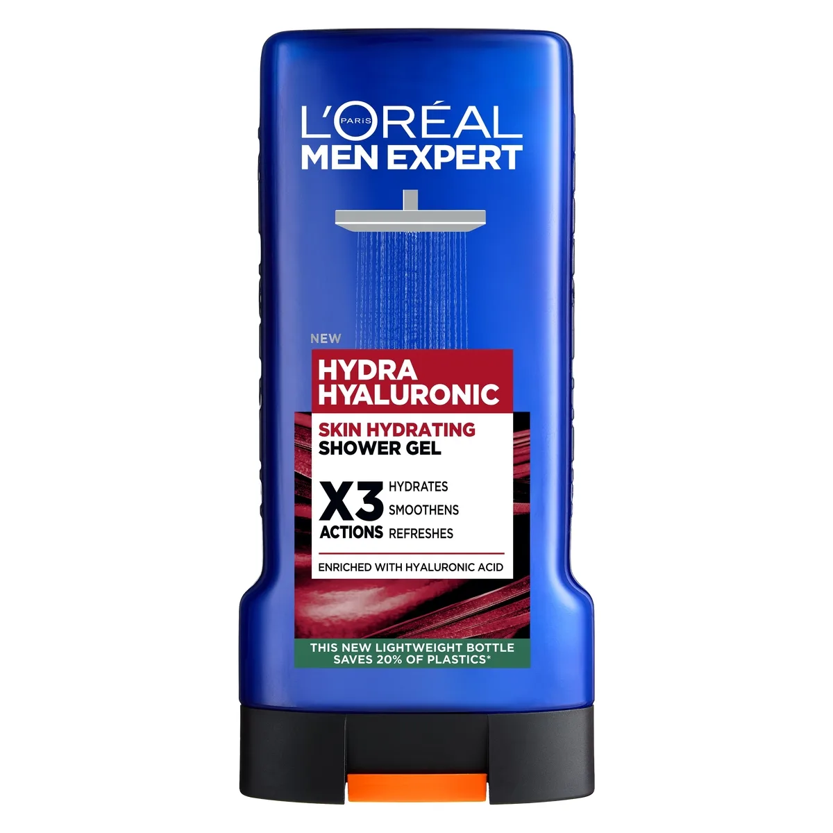 L'Oréal Paris Men Expert Hydra Hyaluronic Duschgel för normal hud 300 ml