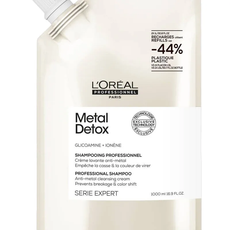 L'Oréal Professionnel Metal Detox Shampoo Refill 1000 ml