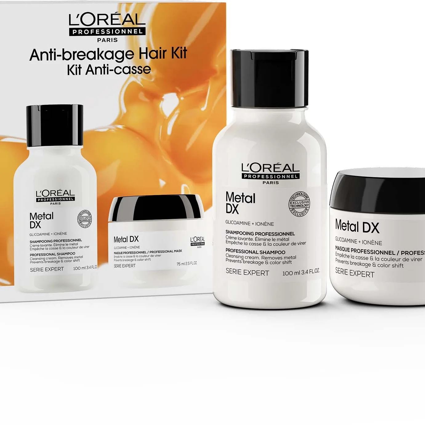 L’Oréal Professionnel Metal DX Discovery Kit Mini Duo Kit Shampoo