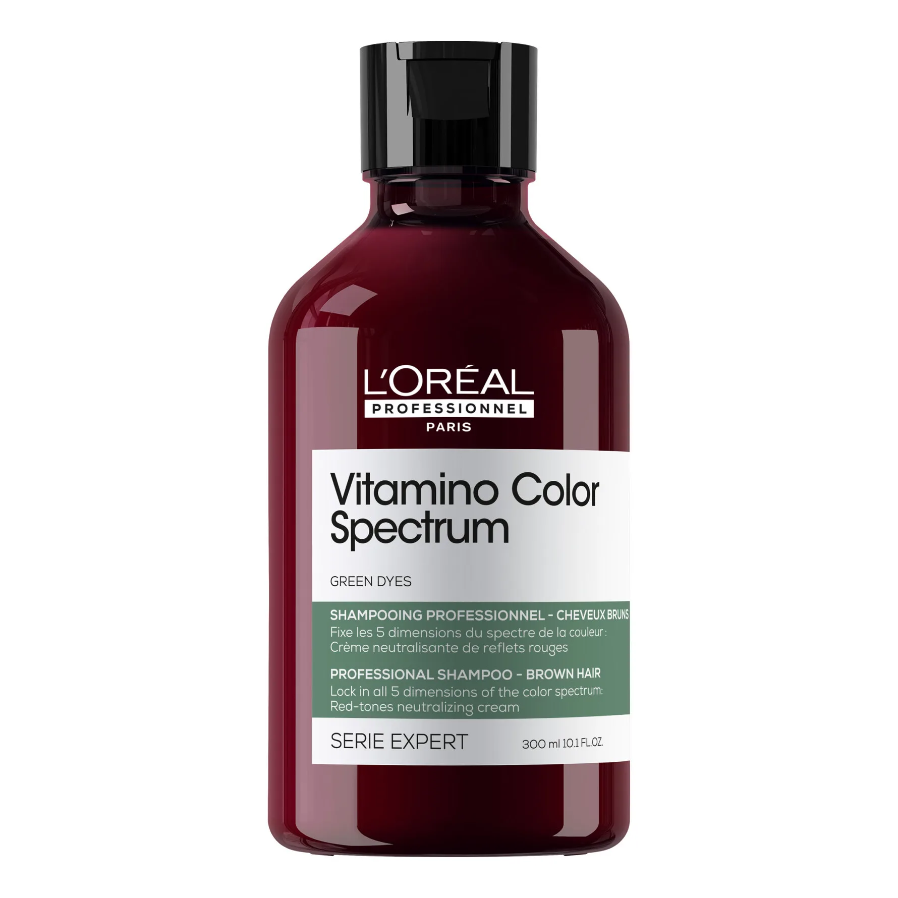 L'Oréal Professionnel Paris Vitamino Color Spectrum Green Dyes Neutralizing Shampoo - Brown Hair Shampoo