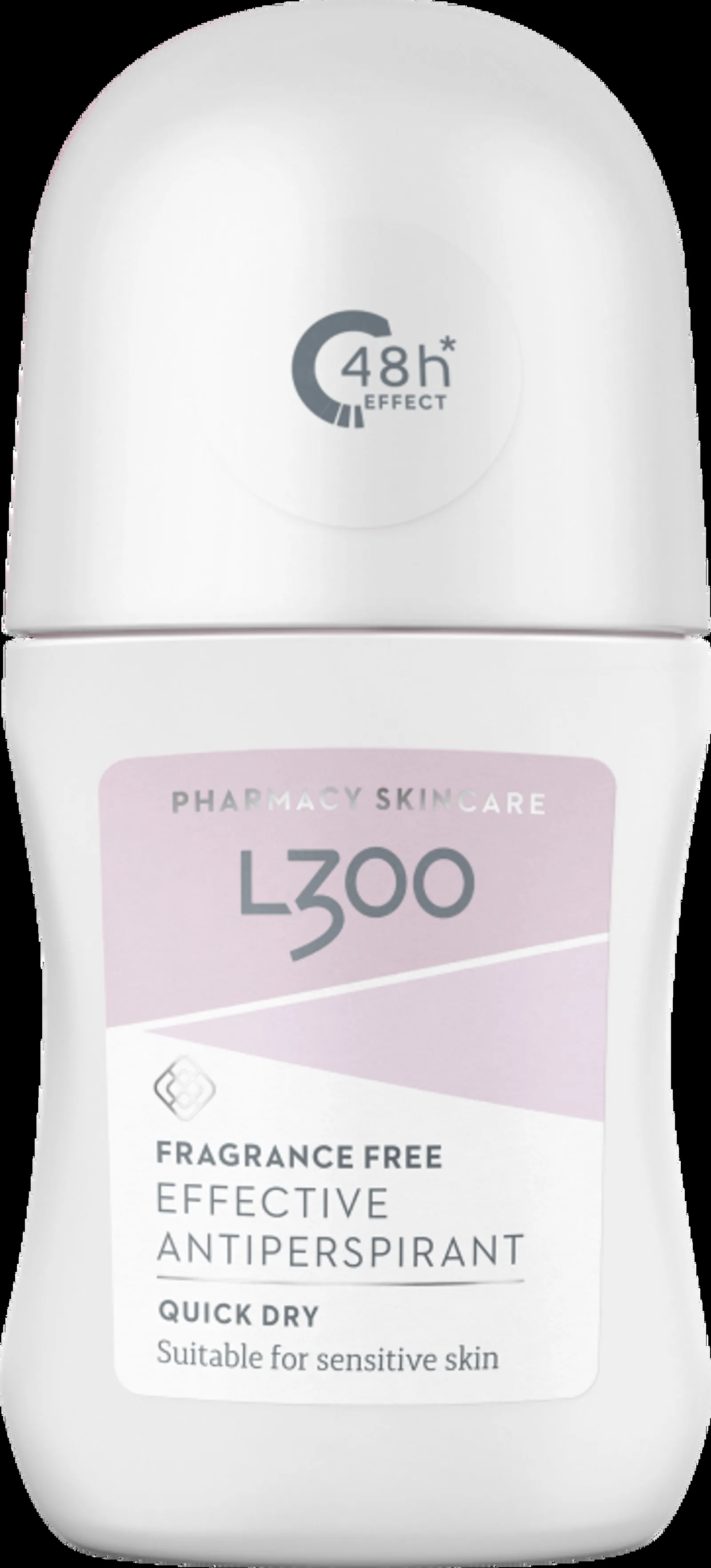L300 effektiv antiperspirant oparfymerad 50 ml