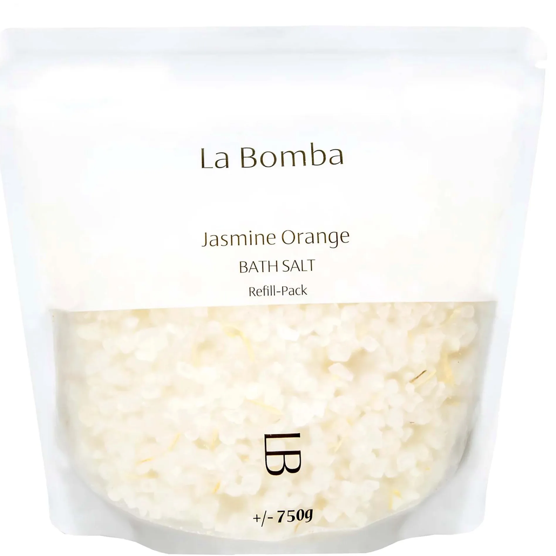 La Bomba Jasmine Orange Bath Salt Refill Pack 750 g