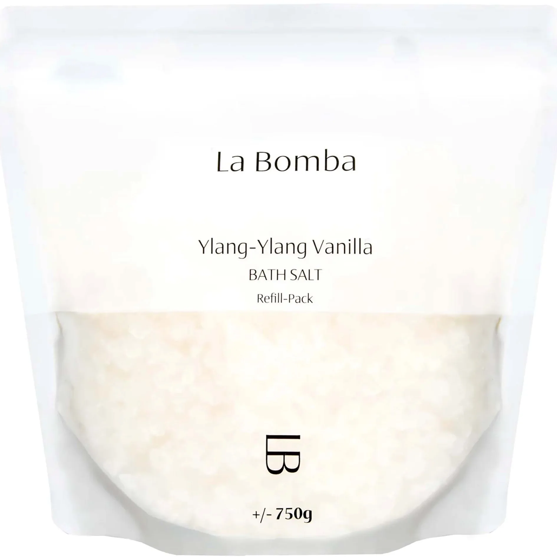 La Bomba Ylang-Ylang Vanilla Bath Salt Refill Pack 750 g