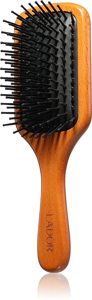 Lador Middle Wooden Paddle Brush Padlebørste