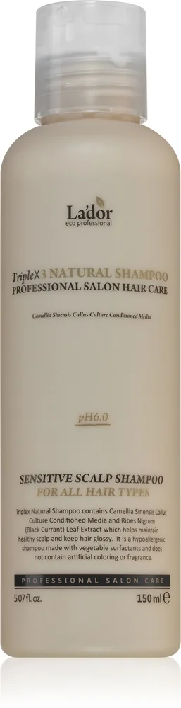 La'dor TripleX luonnollinen yrttishampoo kaikille hiustyypeille 150 ml