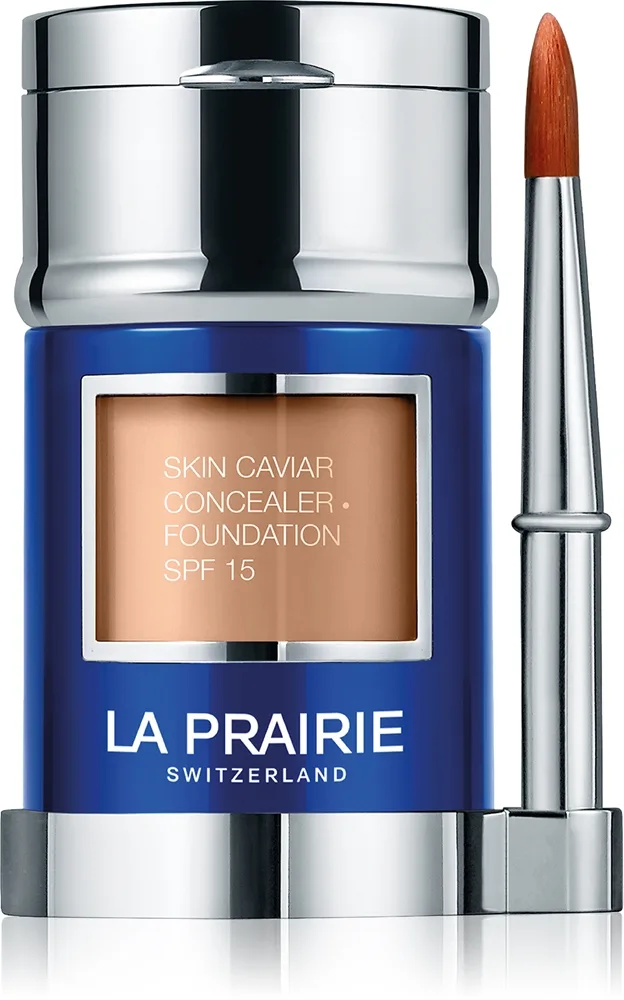 La Prairie Skin Caviar Concealer Foundation meikkivoide ja peitevoide SPF 15 sävy NW-15 Warm Linen 30 ml