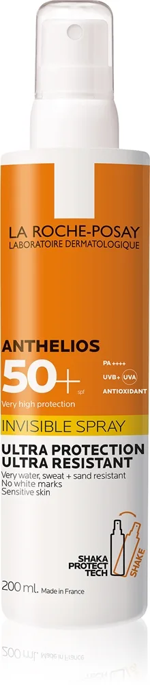 La Roche-Posay Anthelios Invisible Spray Skyddssolskyddsmedel i spray SPF 50+ 200 ml