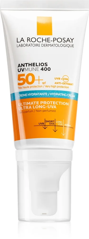La Roche-Posay Anthelios Ultra Skyddande kräm för känslig och intolerant hud SPF 50+ 50 ml